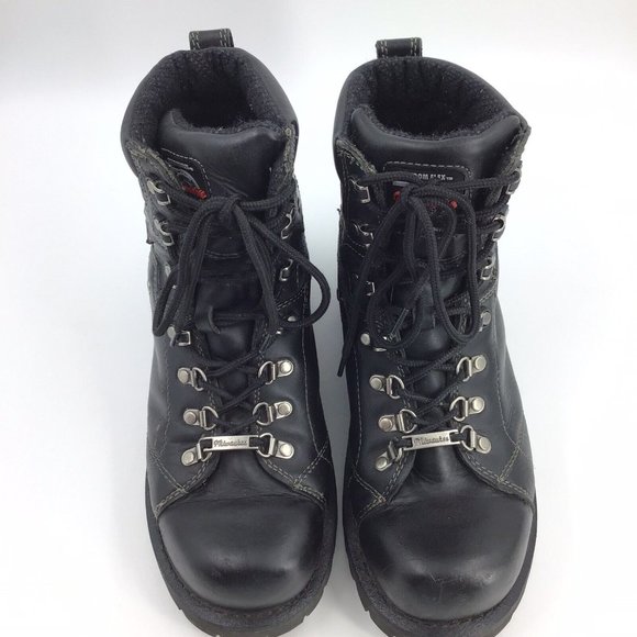 Milwaukee Mens Size 9 D Jackhammer Leather Motorcycle Boots MB434 Org $155 main image 10